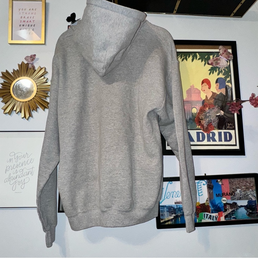 Graphic Grey Men's Sweater - Picture 2 of 13